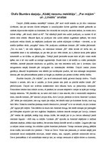 Essays 'Olafa Stumbra dzejoļu "Kādēļ neesmu meklētājs", "Par mājām" un "Lineāls" analīze', 1.