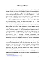 Research Papers 'Pedophilia and the Pedophile of Imanta', 5.