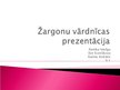 Presentations 'Žargonu vārdnīca', 1.