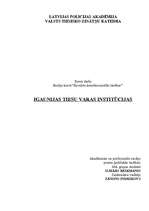 Research Papers 'Igaunijas tiesu varas institūcijas', 1.