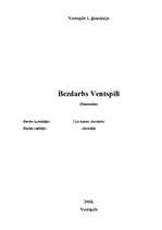Research Papers 'Bezdarbs Ventspilī', 1.