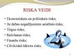 Presentations 'Uzņēmējdarbības biznesa risks', 9.
