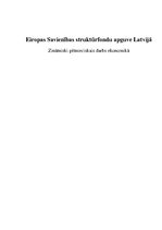 Research Papers 'Eiropas Savienības struktūrfondu apguve Latvijā', 1.