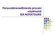 Practice Reports 'Personālmenedžmenta procesi uzņēmumā SIA "Novatours"', 11.