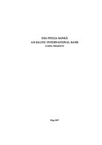 Summaries, Notes 'ESG pieeja bankā AS Baltic International Bank', 1.