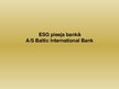 Summaries, Notes 'ESG pieeja bankā AS Baltic International Bank', 11.