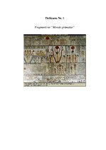 Research Papers 'Rakstības rašanās Senajā Ēģiptē', 54.