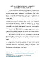 Research Papers 'Spāņu alkoholisko dzērienu ražošana un lietošanas tradīcijas', 7.