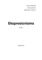 Research Papers 'Ekspresionisms', 1.