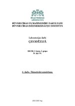 Research Papers 'Thimetriskā uzmērīšana', 1.