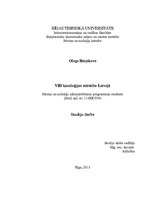 Research Papers 'Kinoloģijas attīstība Latvijā', 1.