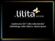 Presentations 'Uzņēmuma SIA "Lilita izdevniecība" mārketinga vides faktoru raksturojums', 1.