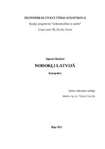 Research Papers 'Nodokļi Latvijā', 1.