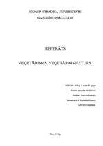 Research Papers 'Veģetārisms, veģetārais uzturs', 1.