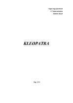 Research Papers 'Kleopatra', 1.