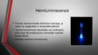 Presentations 'Luminiscence', 6.