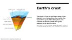 Presentations 'The Earth's three main layers', 6.