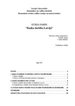 Research Papers 'Banku darbība Latvijā', 1.