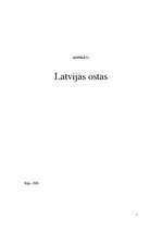 Summaries, Notes 'Latvijas ostas', 1.