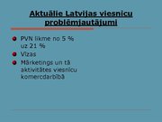 Presentations 'Ekonomiskās degradācijas ietekme uz Latvijas viesnīcu komercdarbību', 8.