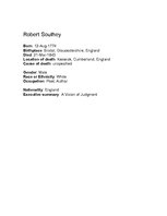 Summaries, Notes 'Robert Southey', 3.