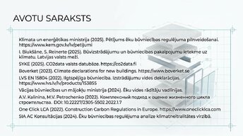 Presentations 'Ēkas dzīves cikla novērtējums (LCA + LCC)', 12.