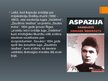 Presentations 'Aspazija', 10.