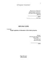 Term Papers 'Nekustamo īpašumu atsavināšanas tiesiskais regulējums', 3.