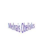 Research Papers 'Remarka romāns "Melnais obelisks"', 1.