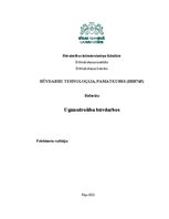 Research Papers 'Referāts "Ugunsdrošība būvdarbos"', 1.