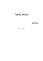 Summaries, Notes 'Plazmolīze augu šūnās', 1.