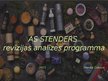 Presentations 'AS STENDERS revīzijas analīzes programma', 1.