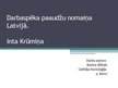 Presentations 'Darbaspēka paaudžu nomaiņa Latvijā', 1.