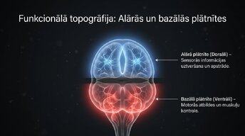 Presentations 'Smadzeņu stumbrs un nervu sistēmas organizācija', 6.