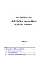 Research Papers 'Apdrošināšana starptautiskajos tirdzniecības darījumos', 1.