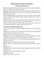 Samples 'Bērnudārza izlaiduma scenārijs', 1.