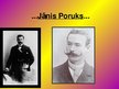 Presentations 'Jānis Poruks', 1.