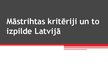 Presentations 'Māstrihtas kritēriji un to izpilde Latvijā', 1.