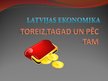 Presentations 'Latvijas ekonomika: toreiz, tagad un pēc tam', 1.