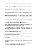 Essays 'Volunteering and helping others', 6.