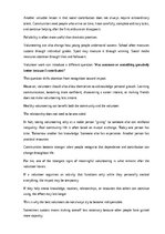 Essays 'Volunteering and helping others', 14.