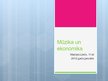 Presentations 'Mūzika un ekonomika', 1.