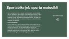 Presentations 'Motocikli un to vēsture', 10.