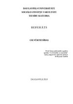 Research Papers 'Cilvēktiesības', 1.