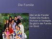 Presentations 'Die Familie', 2.