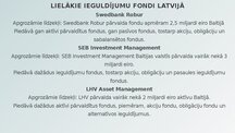 Presentations 'Ieguldījumu fondi', 11.