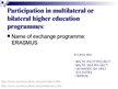 Presentations 'Organization of Higher Education in Malta', 8.