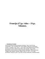 Research Papers 'Francija 17.-19.gadsimta vidus', 1.