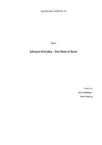 Research Papers 'Johnston McCulley "The Mark of Zorro"', 1.