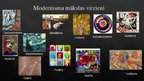 Presentations 'Modernisms', 5.